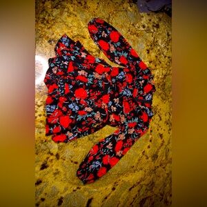 Red rose romper!!